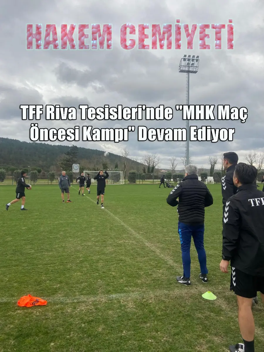 TFF Riva Tesisleri'nde 